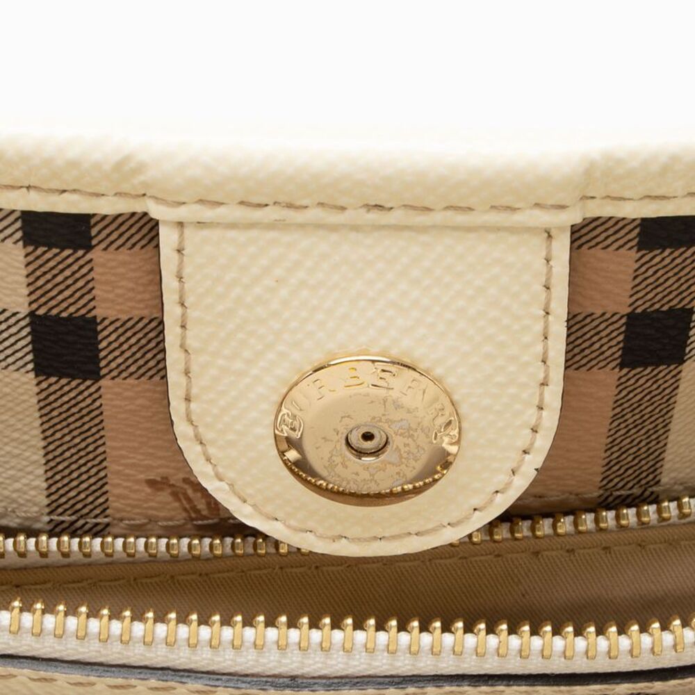 Burberry Haymarket Check Canterbury Small Tote - Picture 9 of 14